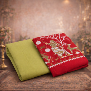 Modern Design Tribal Bomkai Dress Set