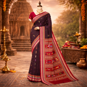 New Fish Design Sambalpuri Cotton Saree